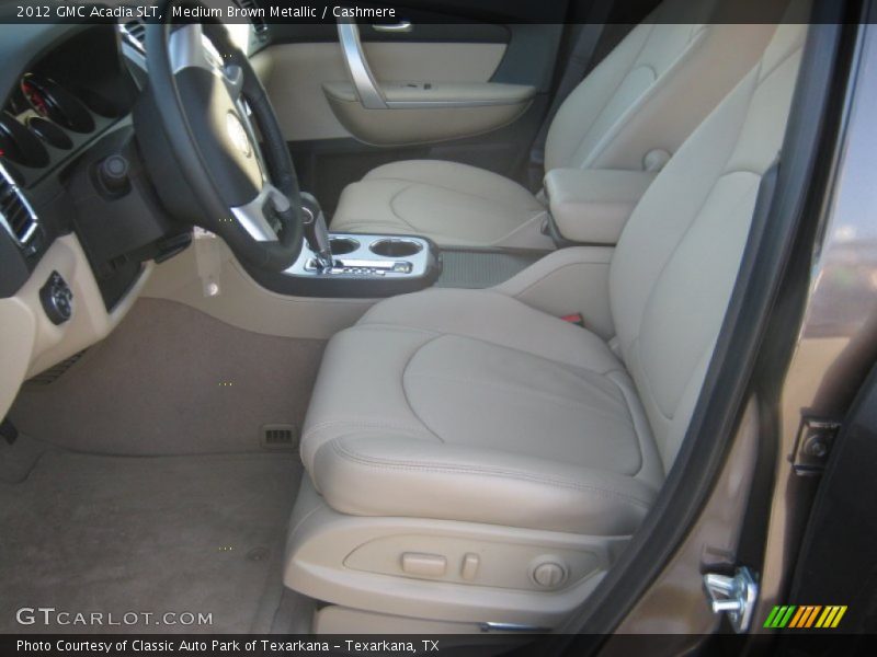 Medium Brown Metallic / Cashmere 2012 GMC Acadia SLT