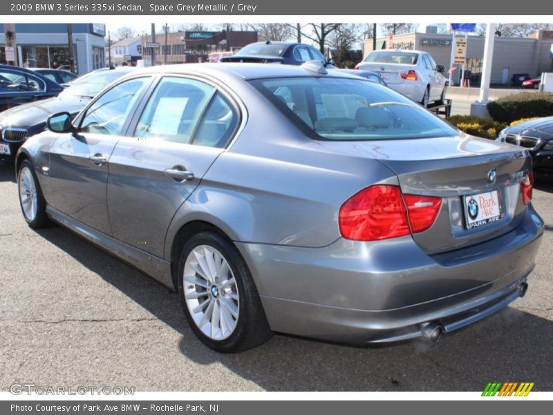 Space Grey Metallic / Grey 2009 BMW 3 Series 335xi Sedan