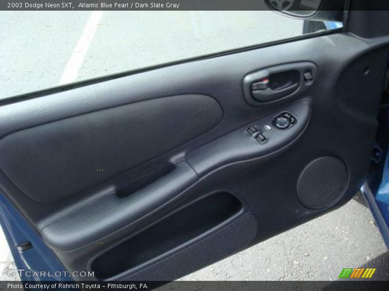 Atlantic Blue Pearl / Dark Slate Gray 2003 Dodge Neon SXT