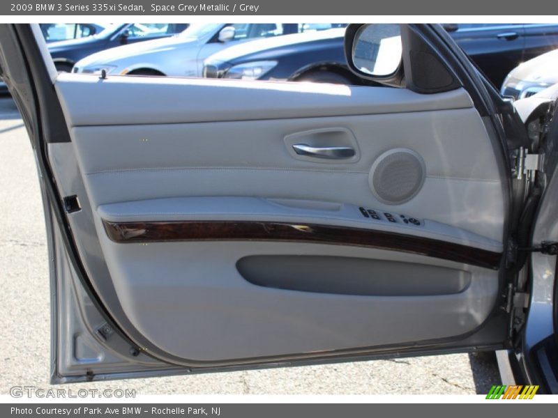Space Grey Metallic / Grey 2009 BMW 3 Series 335xi Sedan