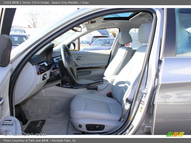 Space Grey Metallic / Grey 2009 BMW 3 Series 335xi Sedan