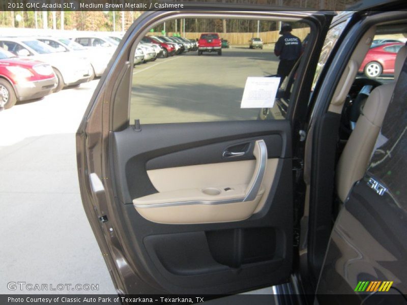 Medium Brown Metallic / Cashmere 2012 GMC Acadia SLT