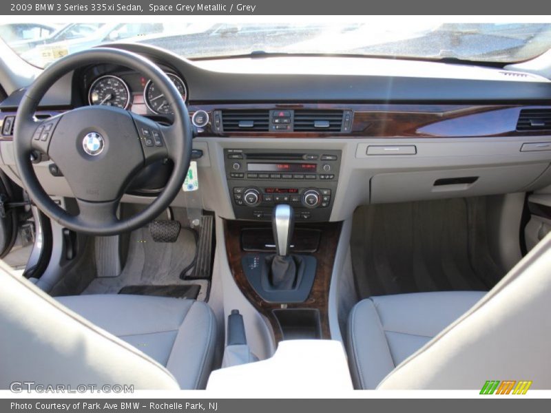 Space Grey Metallic / Grey 2009 BMW 3 Series 335xi Sedan
