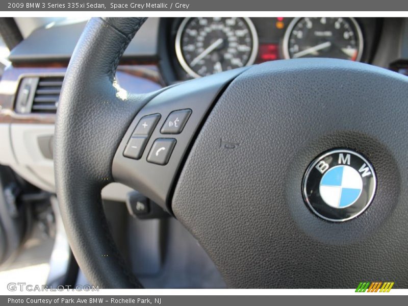Space Grey Metallic / Grey 2009 BMW 3 Series 335xi Sedan