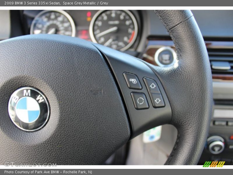 Space Grey Metallic / Grey 2009 BMW 3 Series 335xi Sedan