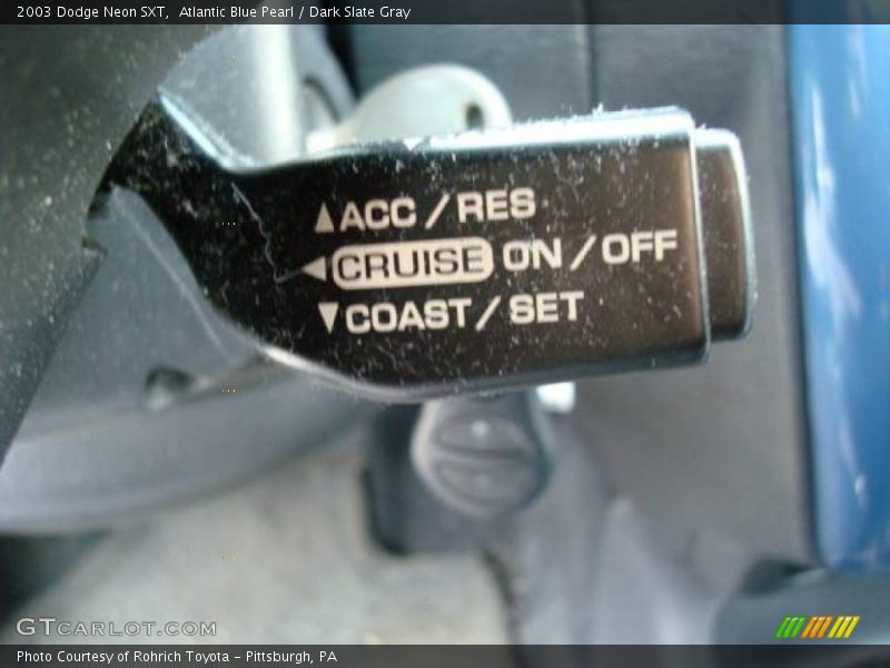 Atlantic Blue Pearl / Dark Slate Gray 2003 Dodge Neon SXT