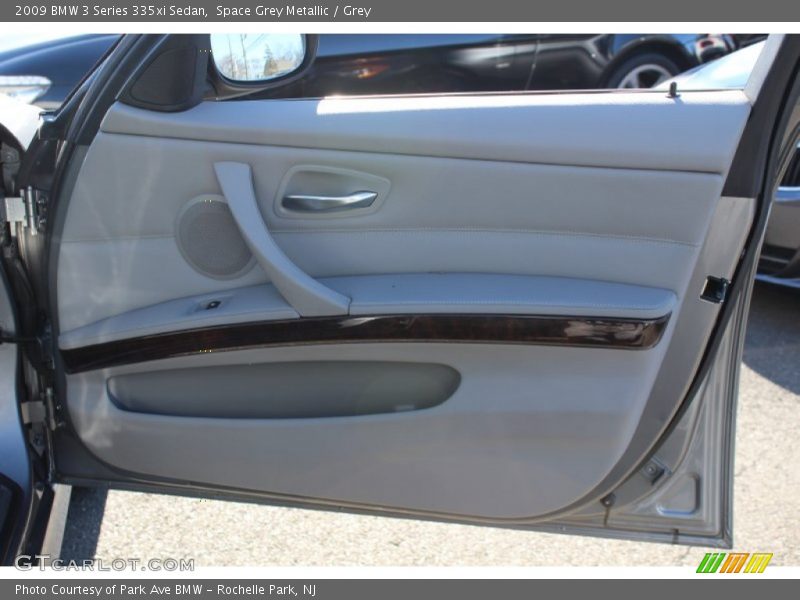 Space Grey Metallic / Grey 2009 BMW 3 Series 335xi Sedan