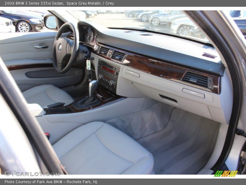 Space Grey Metallic / Grey 2009 BMW 3 Series 335xi Sedan