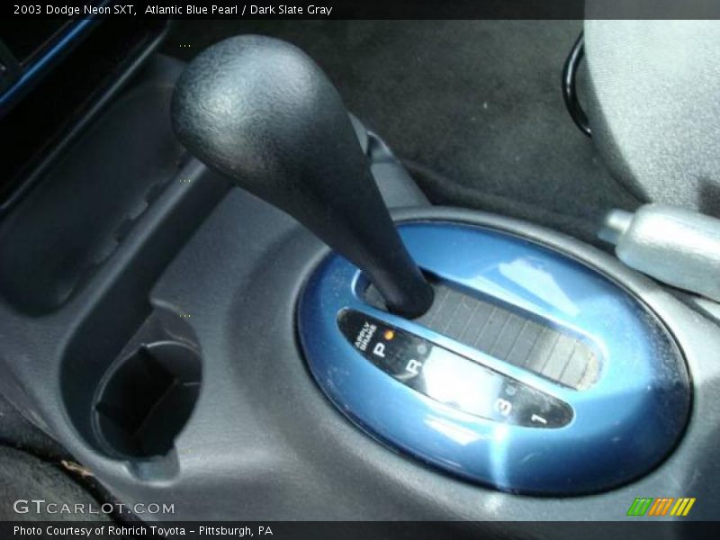 Atlantic Blue Pearl / Dark Slate Gray 2003 Dodge Neon SXT