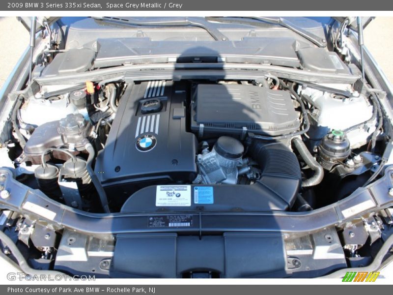 Space Grey Metallic / Grey 2009 BMW 3 Series 335xi Sedan