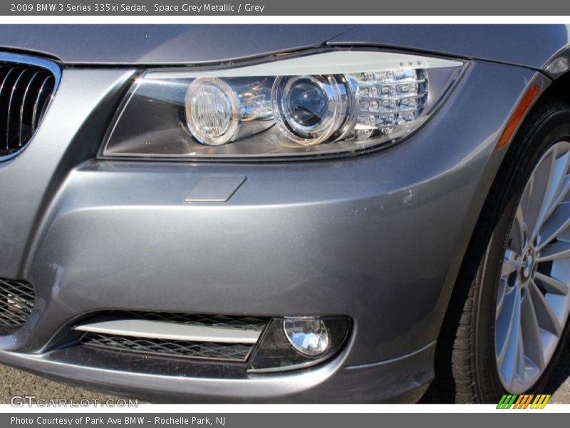 Space Grey Metallic / Grey 2009 BMW 3 Series 335xi Sedan