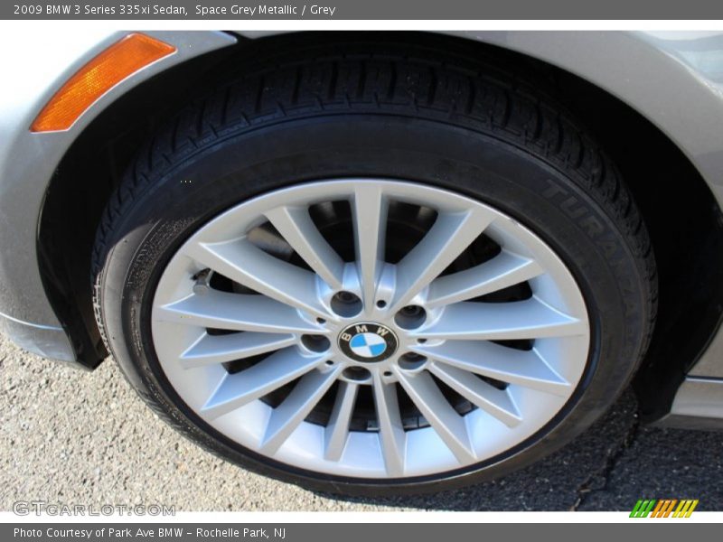 Space Grey Metallic / Grey 2009 BMW 3 Series 335xi Sedan