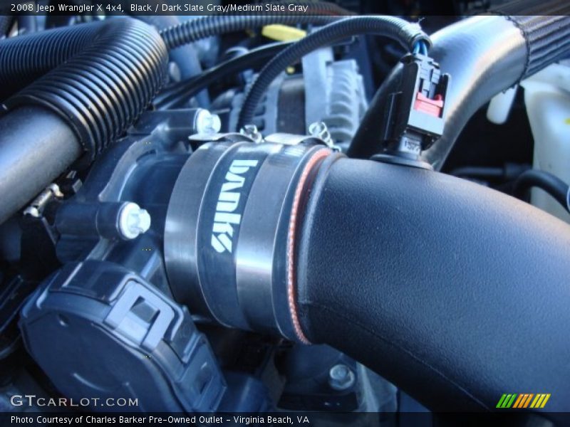 Black / Dark Slate Gray/Medium Slate Gray 2008 Jeep Wrangler X 4x4