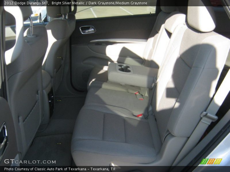 Bright Silver Metallic / Dark Graystone/Medium Graystone 2012 Dodge Durango SXT