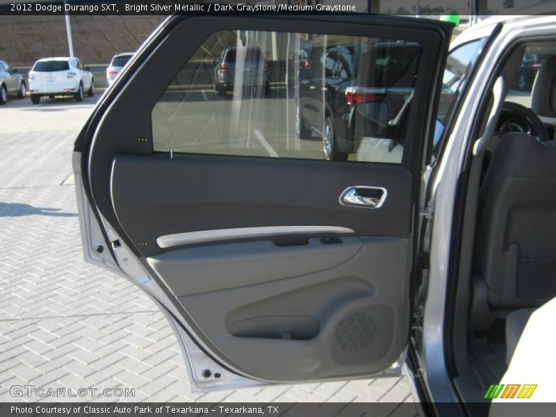Bright Silver Metallic / Dark Graystone/Medium Graystone 2012 Dodge Durango SXT
