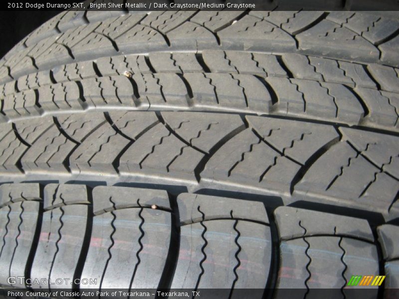 Bright Silver Metallic / Dark Graystone/Medium Graystone 2012 Dodge Durango SXT