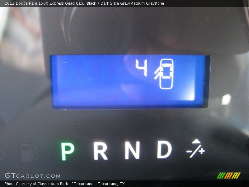 Black / Dark Slate Gray/Medium Graystone 2012 Dodge Ram 1500 Express Quad Cab