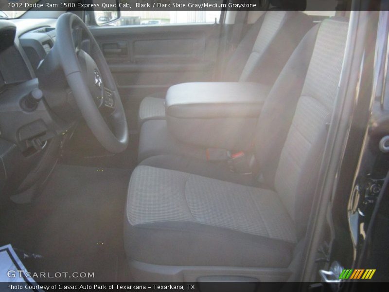 Black / Dark Slate Gray/Medium Graystone 2012 Dodge Ram 1500 Express Quad Cab