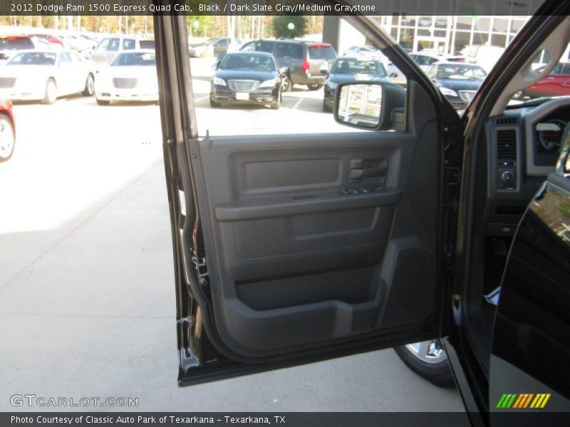 Black / Dark Slate Gray/Medium Graystone 2012 Dodge Ram 1500 Express Quad Cab