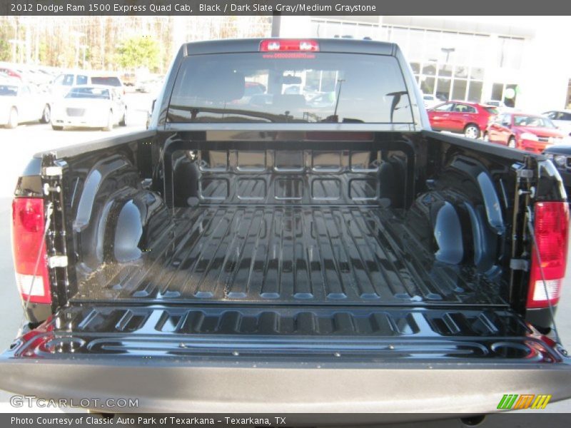 Black / Dark Slate Gray/Medium Graystone 2012 Dodge Ram 1500 Express Quad Cab