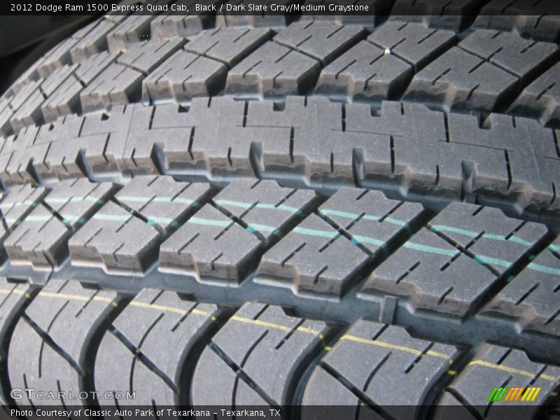 Black / Dark Slate Gray/Medium Graystone 2012 Dodge Ram 1500 Express Quad Cab