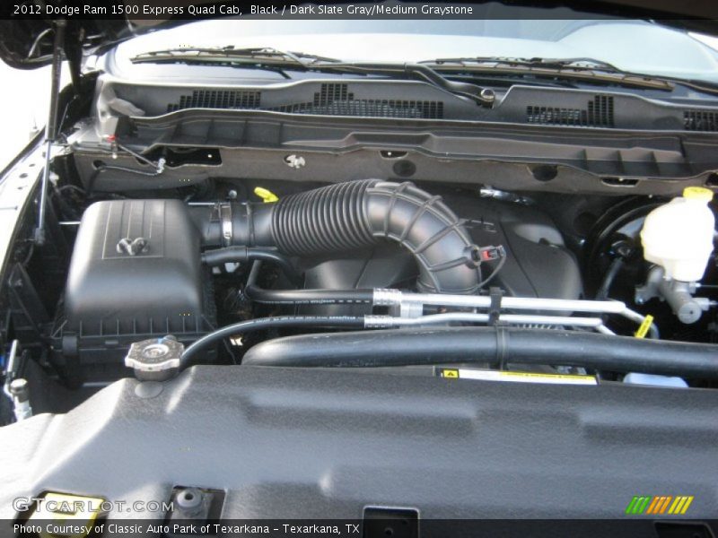 Black / Dark Slate Gray/Medium Graystone 2012 Dodge Ram 1500 Express Quad Cab