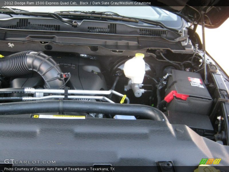 Black / Dark Slate Gray/Medium Graystone 2012 Dodge Ram 1500 Express Quad Cab