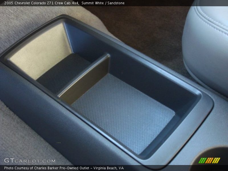 Summit White / Sandstone 2005 Chevrolet Colorado Z71 Crew Cab 4x4