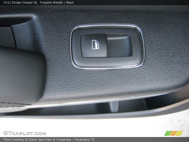 Tungsten Metallic / Black 2012 Dodge Charger SE