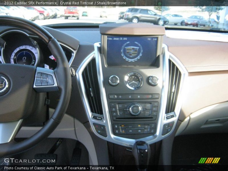 Crystal Red Tintcoat / Shale/Brownstone 2012 Cadillac SRX Performance