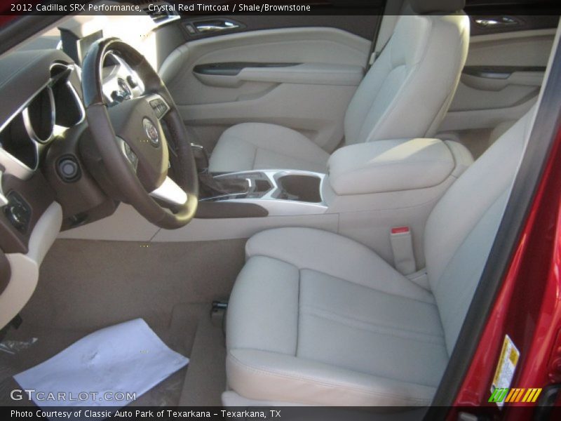 Crystal Red Tintcoat / Shale/Brownstone 2012 Cadillac SRX Performance