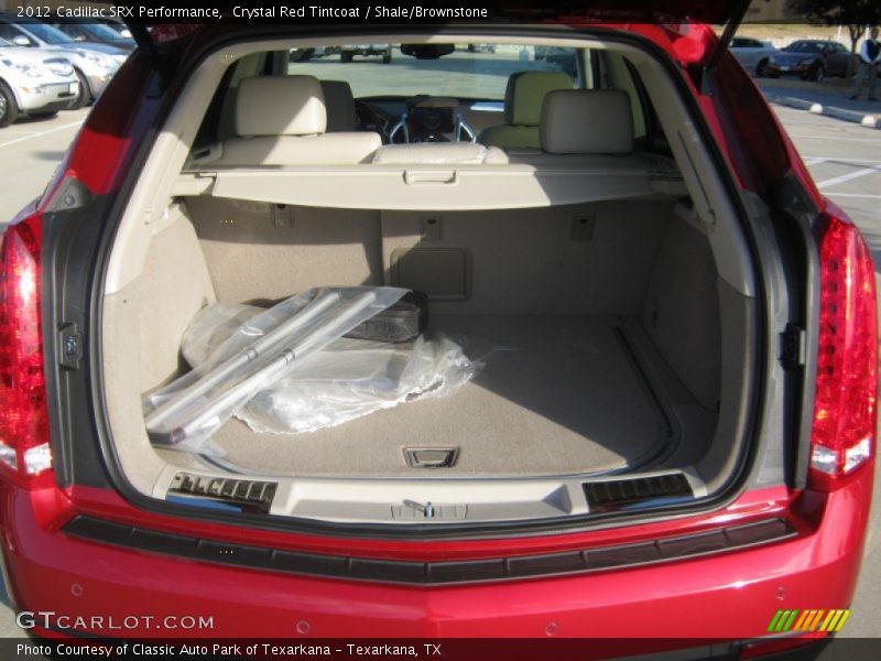Crystal Red Tintcoat / Shale/Brownstone 2012 Cadillac SRX Performance