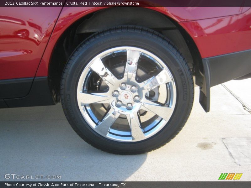 Crystal Red Tintcoat / Shale/Brownstone 2012 Cadillac SRX Performance