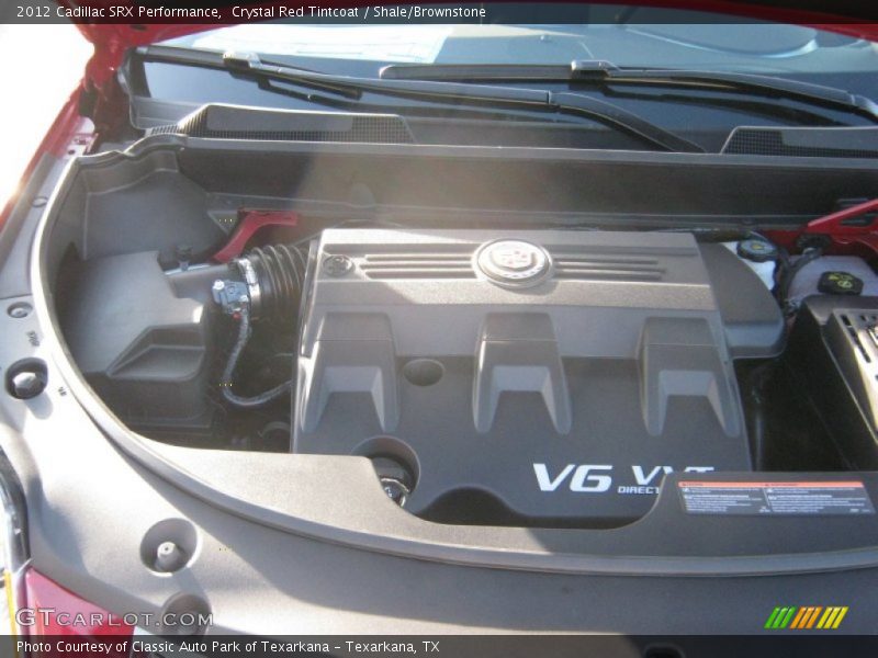 Crystal Red Tintcoat / Shale/Brownstone 2012 Cadillac SRX Performance