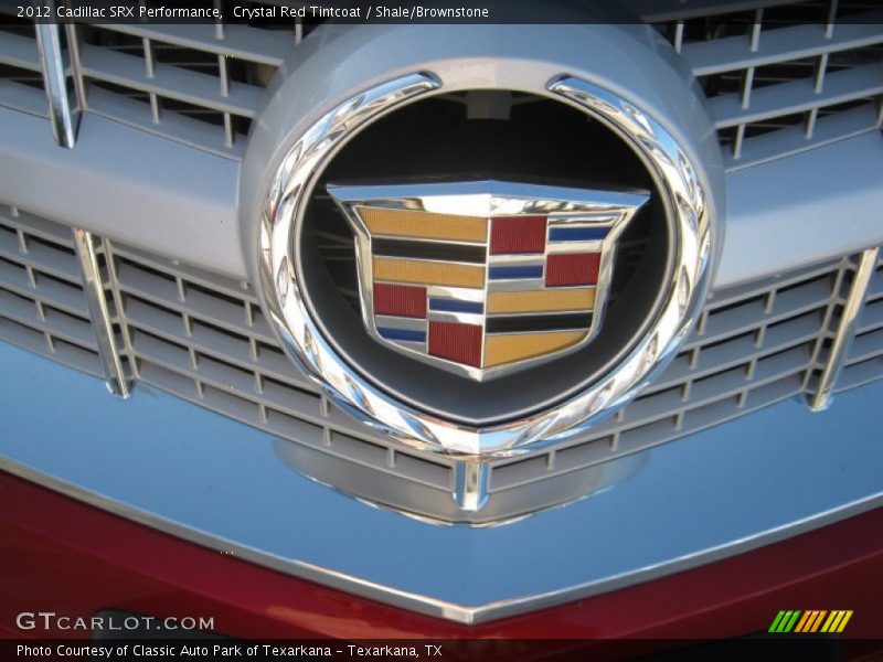 Crystal Red Tintcoat / Shale/Brownstone 2012 Cadillac SRX Performance