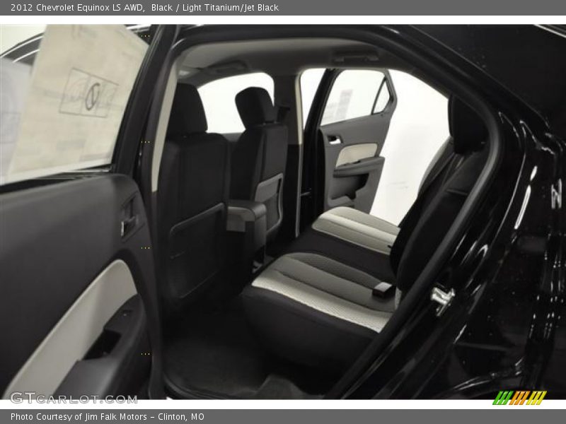 Black / Light Titanium/Jet Black 2012 Chevrolet Equinox LS AWD