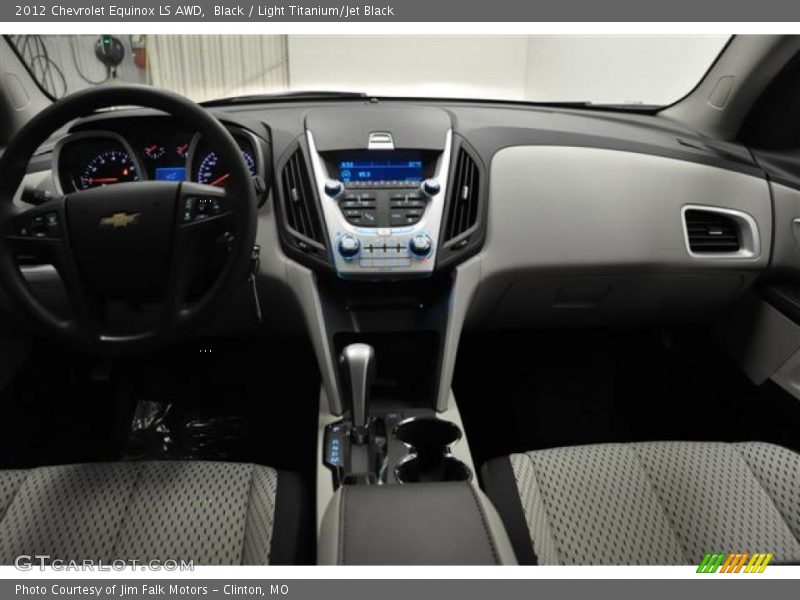 Black / Light Titanium/Jet Black 2012 Chevrolet Equinox LS AWD