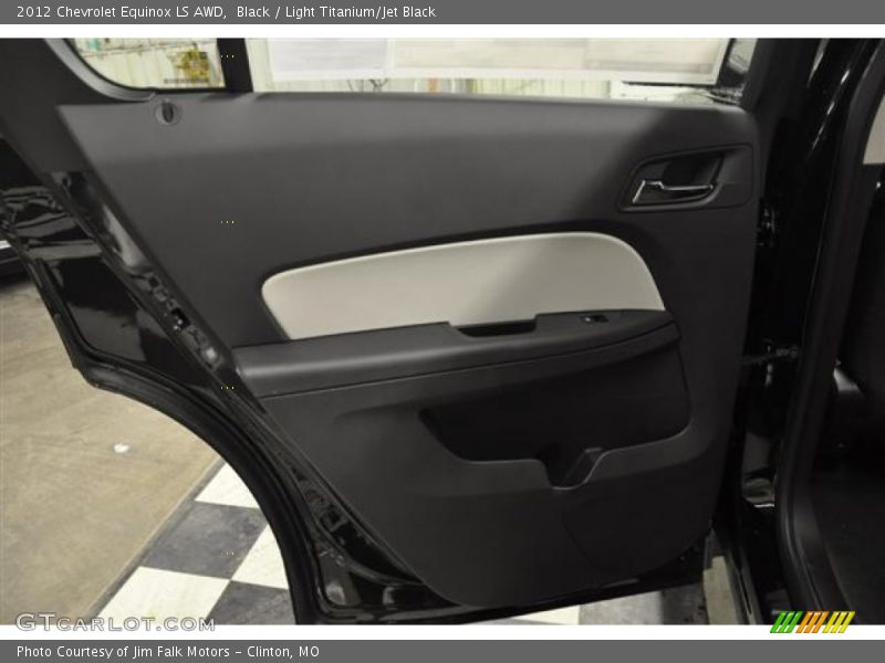 Black / Light Titanium/Jet Black 2012 Chevrolet Equinox LS AWD