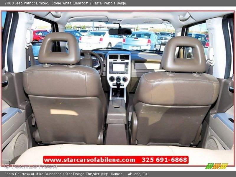 Stone White Clearcoat / Pastel Pebble Beige 2008 Jeep Patriot Limited