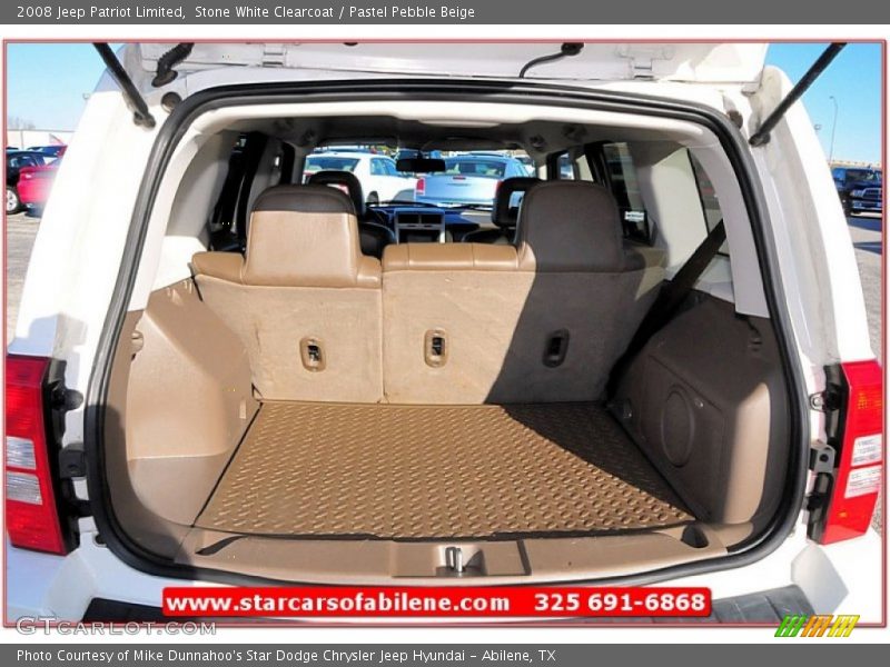 Stone White Clearcoat / Pastel Pebble Beige 2008 Jeep Patriot Limited