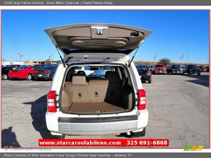 Stone White Clearcoat / Pastel Pebble Beige 2008 Jeep Patriot Limited