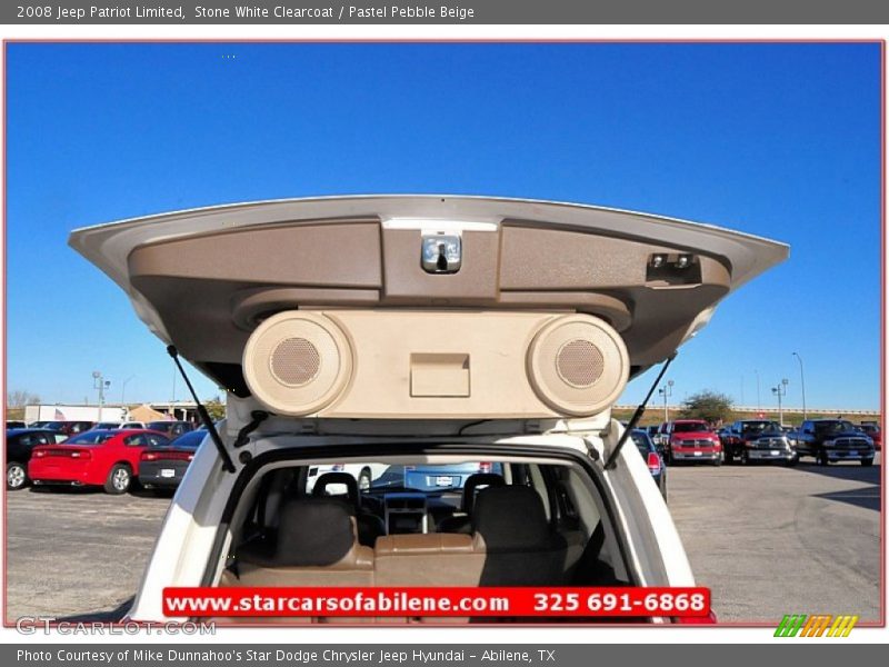 Stone White Clearcoat / Pastel Pebble Beige 2008 Jeep Patriot Limited