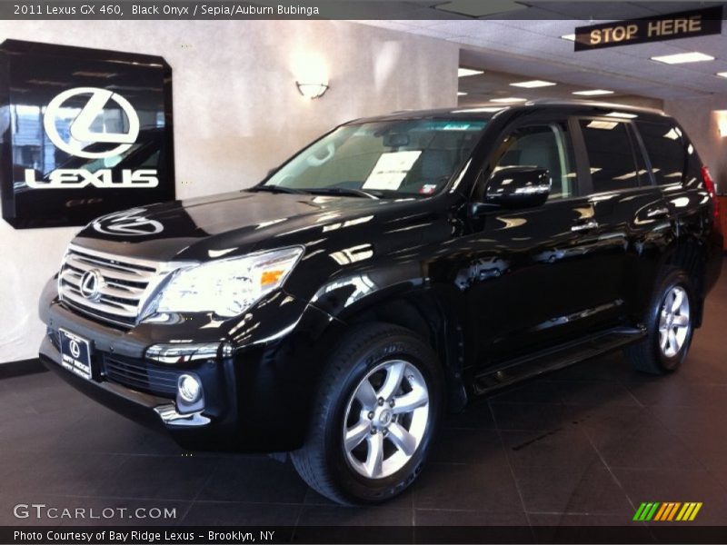 Black Onyx / Sepia/Auburn Bubinga 2011 Lexus GX 460