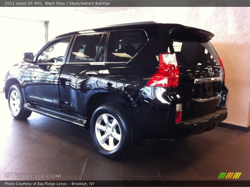 Black Onyx / Sepia/Auburn Bubinga 2011 Lexus GX 460