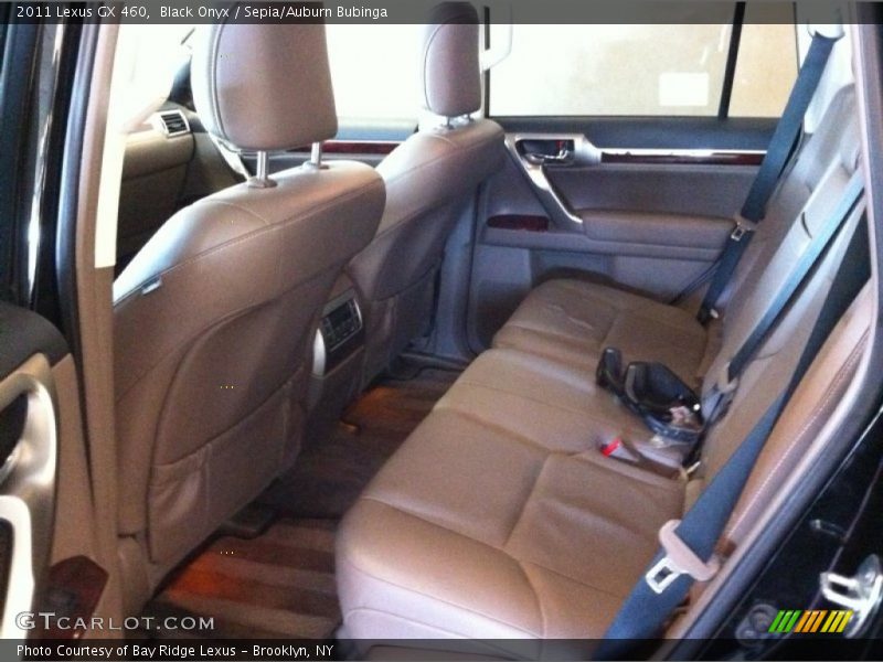 Black Onyx / Sepia/Auburn Bubinga 2011 Lexus GX 460