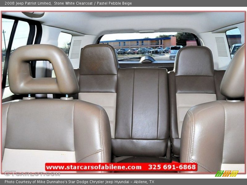 Stone White Clearcoat / Pastel Pebble Beige 2008 Jeep Patriot Limited