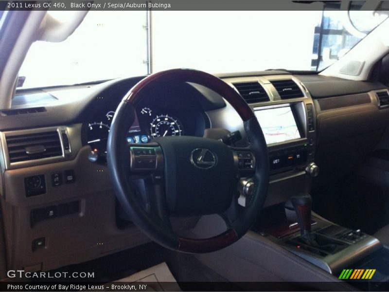 Black Onyx / Sepia/Auburn Bubinga 2011 Lexus GX 460