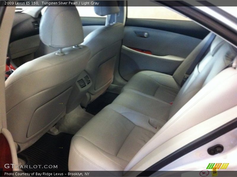 Tungsten Silver Pearl / Light Gray 2009 Lexus ES 350