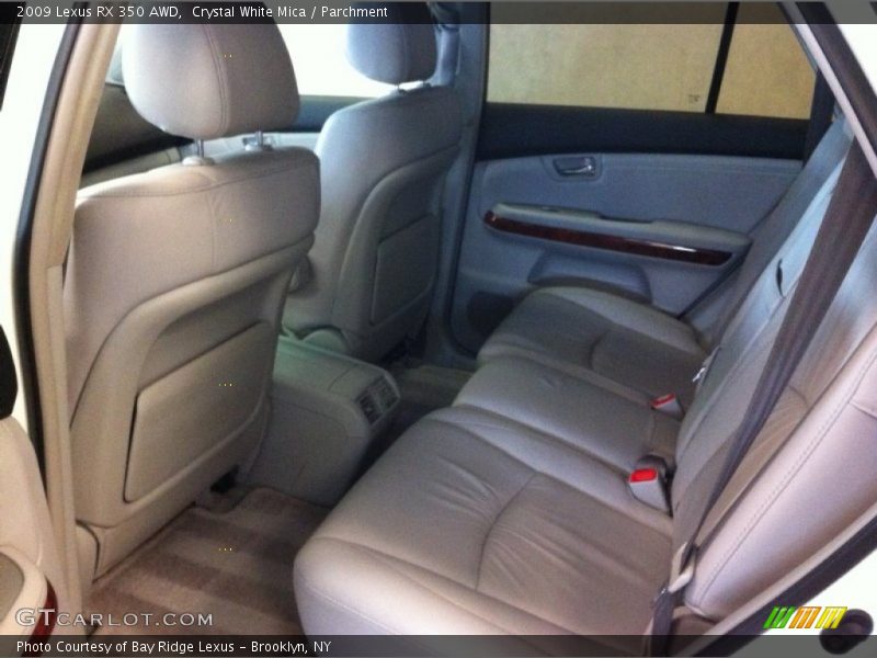 Crystal White Mica / Parchment 2009 Lexus RX 350 AWD