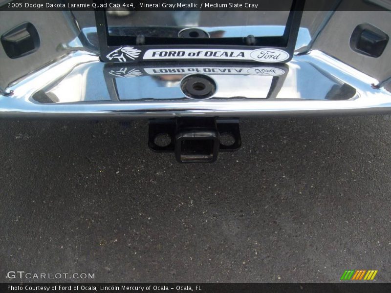 Mineral Gray Metallic / Medium Slate Gray 2005 Dodge Dakota Laramie Quad Cab 4x4